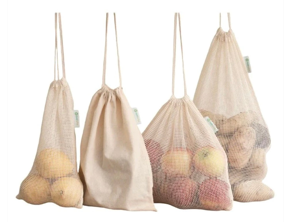 8 Reusable Produce Bags
