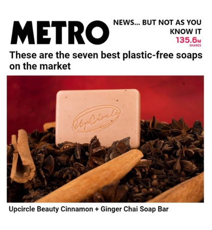 UpCircle Beauty - Cinnamon & Ginger Chai Soap Bar