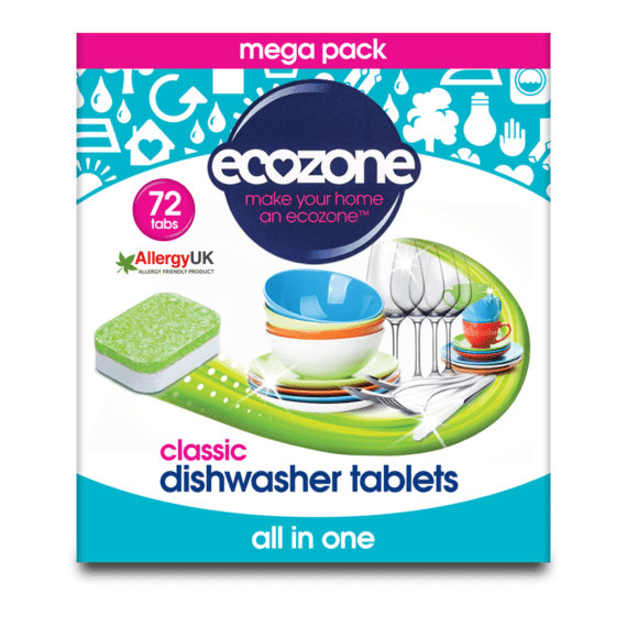 Ecozone All-in-one Dishwasher Tablets (72)