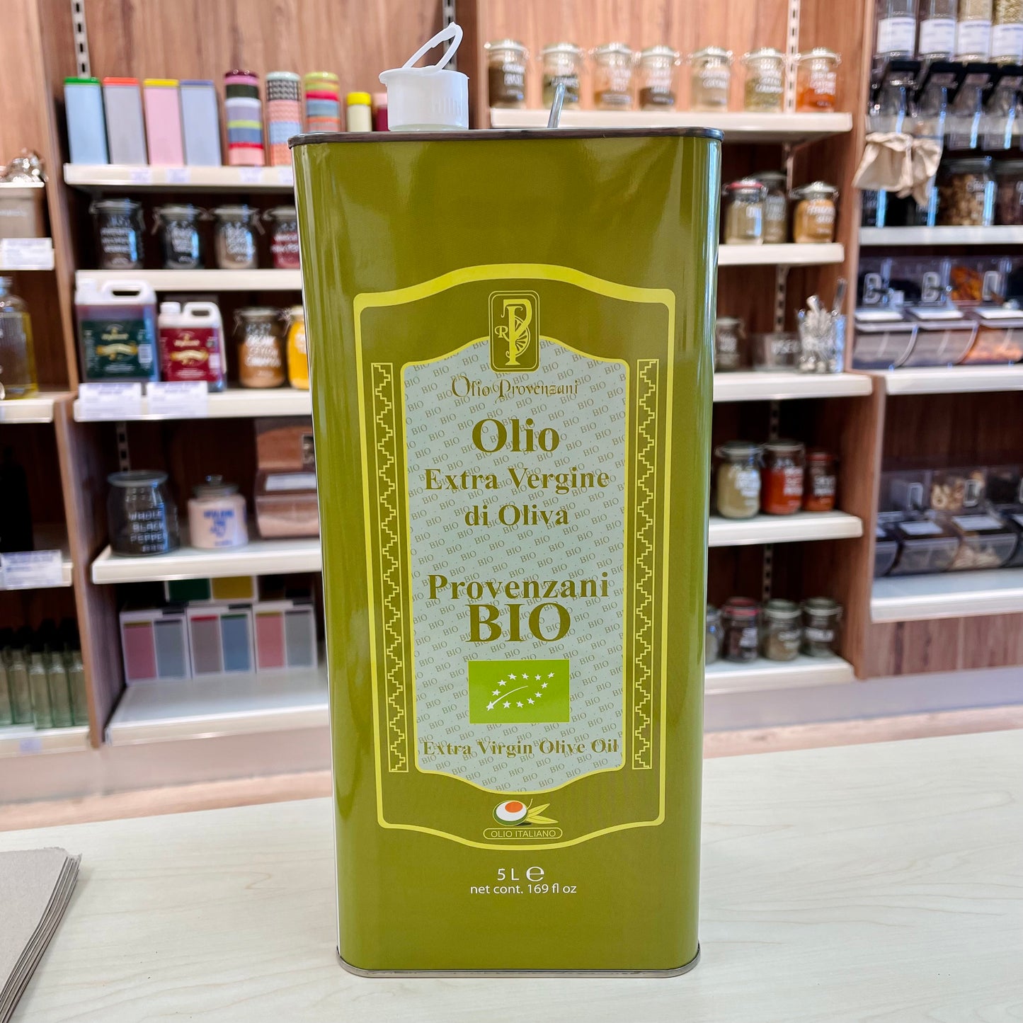 Organic 100% Italian Extra Virgin Olive Oil 5 Litre