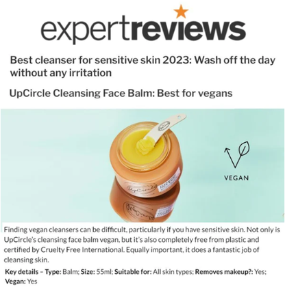 UpCircle Beauty - Cleansing Face Balm with Apricot Powder