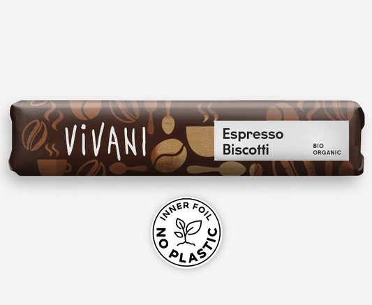Vivani Organic Espresso Biscotti Mini-Bar