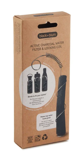 Active Charcoal Water Filter & Locking Coil