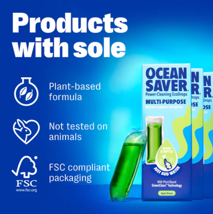 Oceansaver EcoDrops Multi-Purpose Cleaner (Apple Breeze)
