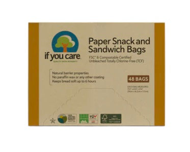 If You Care - Paper Snack & Sandwich Bags