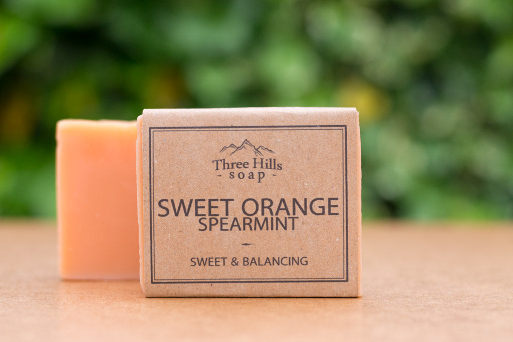 Three Hills Soap - Sweet Orange & Spearmint Soap