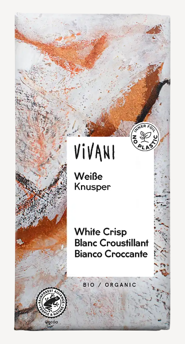 Vivani Organic White Crisp Chocolate
