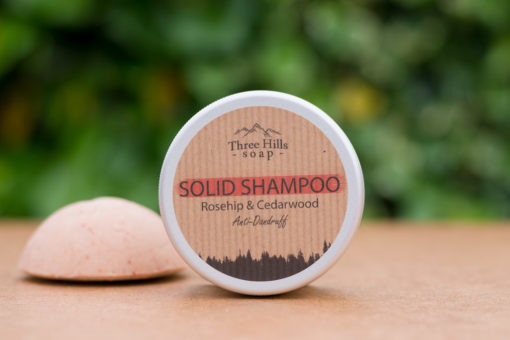 Three Hills Soap - Rosehip & Cedarwood Anti-Dandruff Shampoo