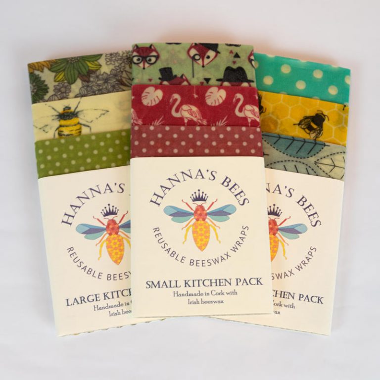 Hanna's Bees - Beeswax Wraps Medium Kitchen Pack