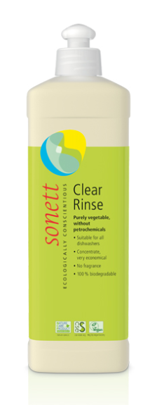 Sonett - Organic Rinse Aid for Dishwashers 500ml Bottle