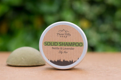 Three Hills Soap - Nettle & Lavender Shampoo for Oily Hair