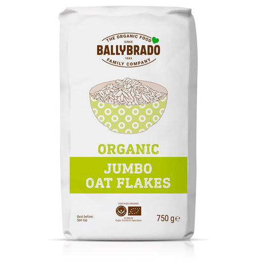 Organic Jumbo Irish Oats (Ballybrado) 100g