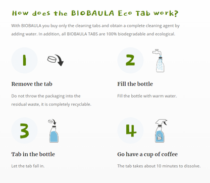 Biobaula - Individual Glass Cleaning Tablets