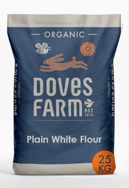 Doves Farm - Organic Plain White Flour - 100g