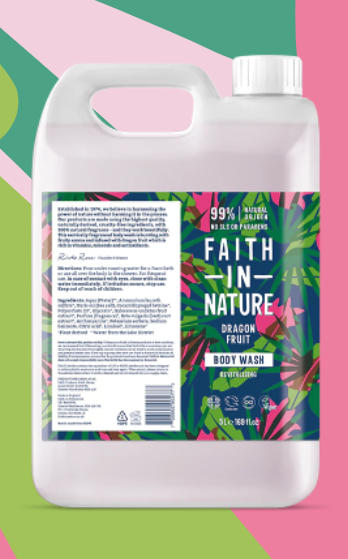 Faith in Nature Dragonfruit Body Wash - Refill 100ml