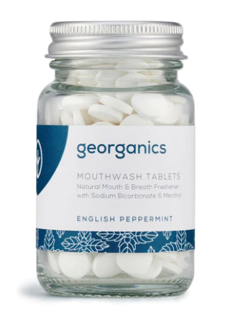 Georganics - Mouthwash Tablets - English Peppermint