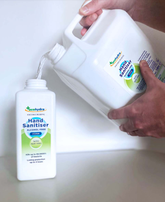 EcoHydra Antibacterial Foaming Hand Sanitiser 100ml Refill