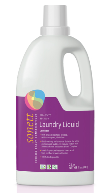 Sonett - Organic Lavender Laundry Liquid 2l Bottle