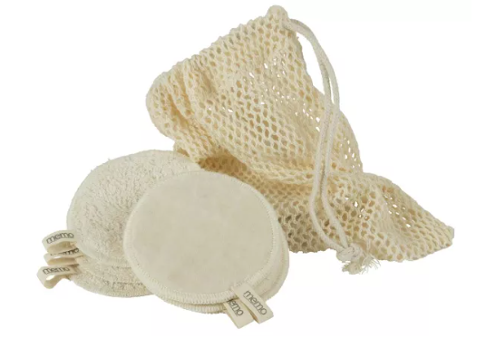 Double-sided Organic Cotton Reusable Cosmetics Remover Pads