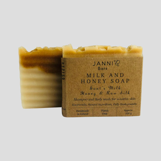 Janni Bars - Milk & Honey Soap