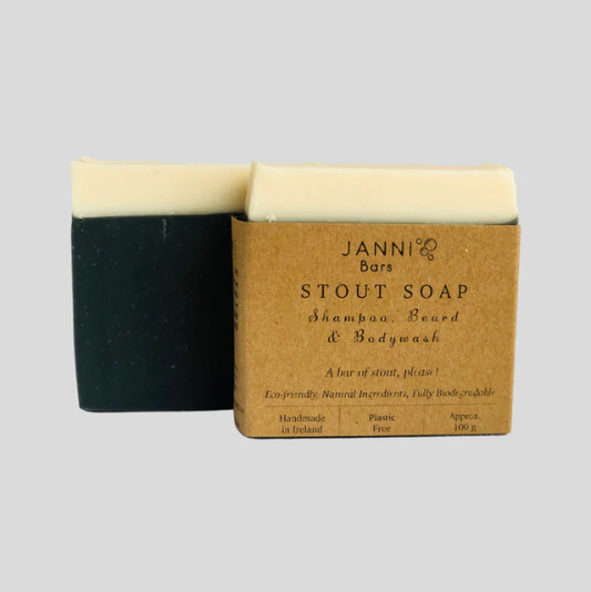 Janni Bars - Stout Shampoo, Beard & Bodywash Bar
