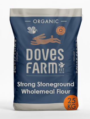 Doves Farm - Organic Strong Wholemeal Flour - 100g