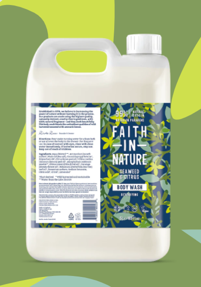 Faith in Nature Seaweed & Citrus Body Wash - Refill 100ml